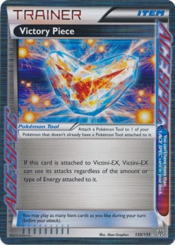 Pokemon - Victory Piece - 130/135 - Holo Rare - BW Plasma Storm - NM