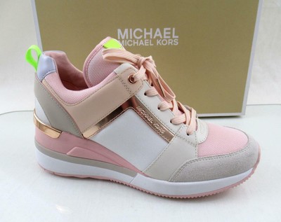 michael kors georgie trainer pink