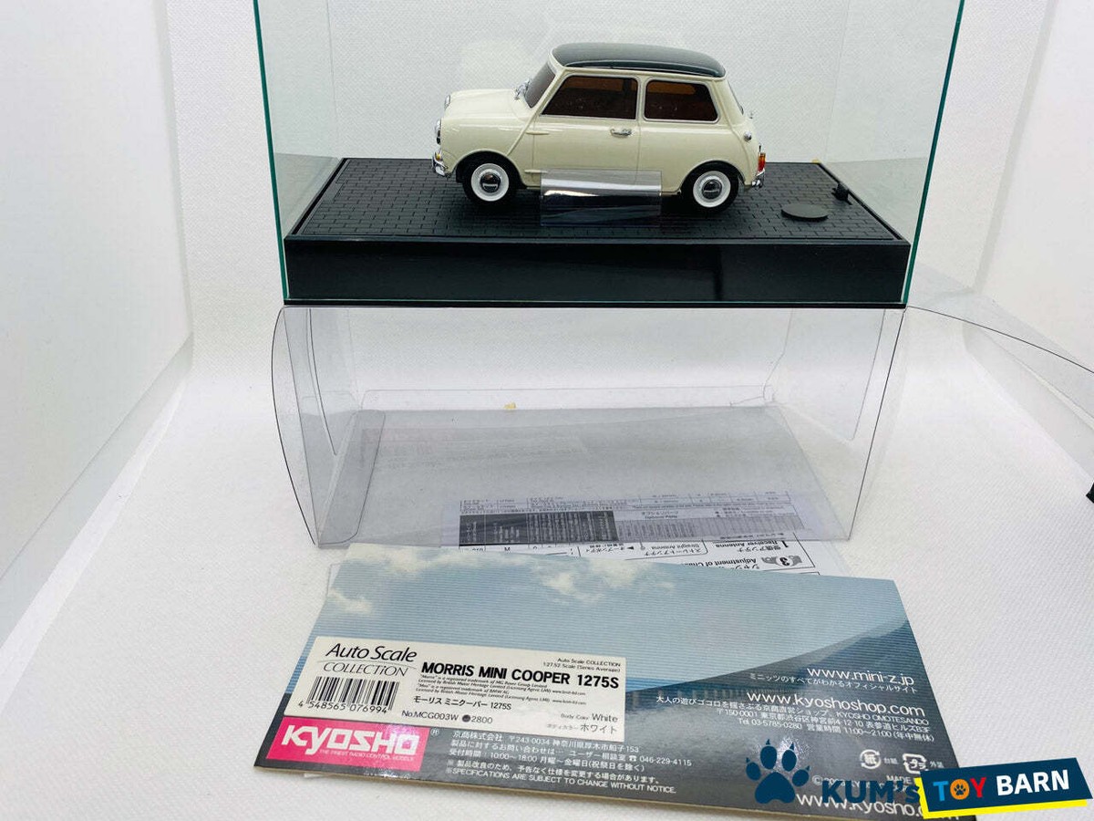 Kyosho Mini-z Body ASC MORRIS MINI COOPER 1275S White Kyosho Mini-z Body ASC MORRIS MINI COOPER 1275S White