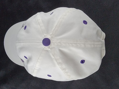 Wildcats Kansas State University Baseball Cap Hat The Game White Purple SEE SNAP - Picture 6 of 13