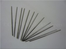 10x Extra Fine Cutting Broaches 0.6mm - 0.8mm Watch and Clock Repair Tapered