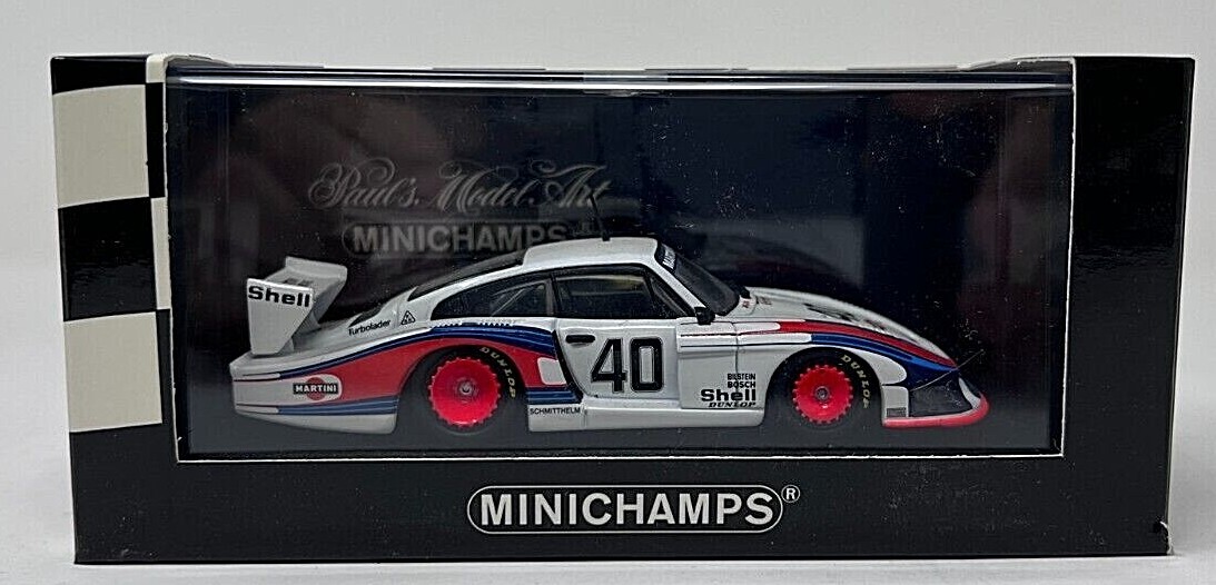 ミニカー Porsche 935/78 Moby Dick 1/43 MINICHAMPS 1/43 Minichamps Porsche 935/78 Moby Dick #40 DRM Nurisring 1978