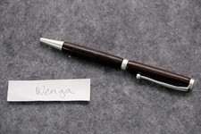 Handmade Wenga Wood, Wooden Pen, satin finishings