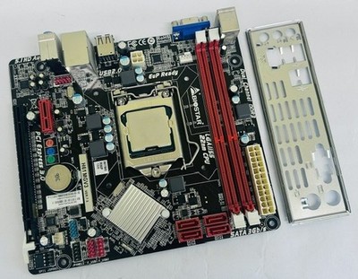 Biostar H61MGV3 VER 7.6 Sockel 1155 Intel Mainboard, Pentium G2020 CPU & I/O