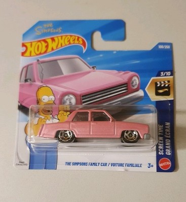 Hot Wheels The Simpsons Family Car