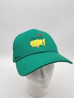 Masters Hat Cap Snap Back Green Golf Tournament Augusta National Mens Stitched