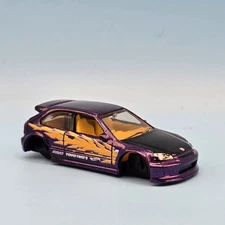 HOT WHEELS 2025 UNSPUN PURPLE 99 HONDA CIVIC TYPE R (EK9) - UNSPUN