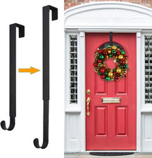 Wreath Hanger,Christmas Decorations Adjustable Wreath Hanger for Front Door