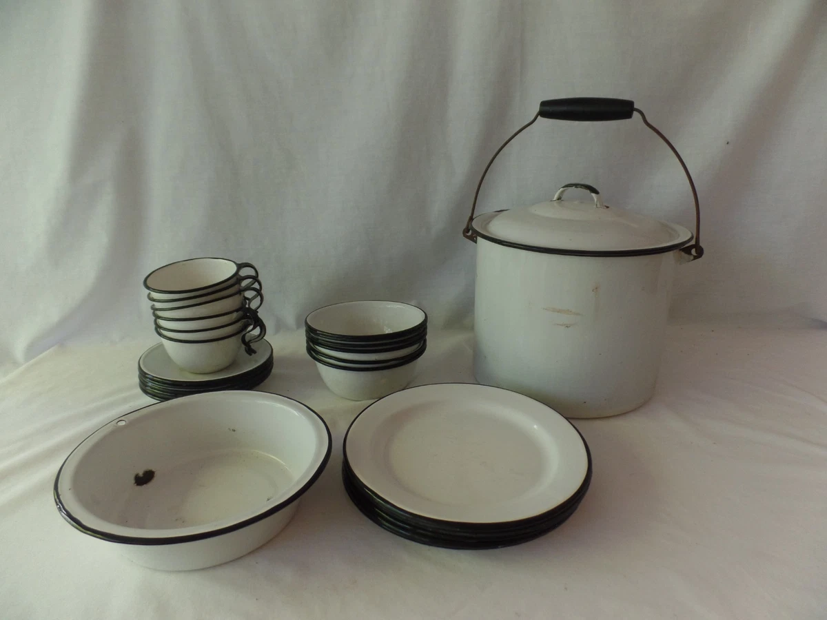 Enamelware Set for sale | eBay