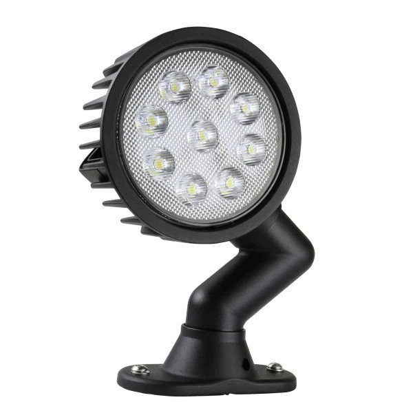 Grote BriteZone 4.9" 27W Redondo Negro Recubierto de Polvo Carcasa Rayo de Inundación Luz LED Foto 2 de 4