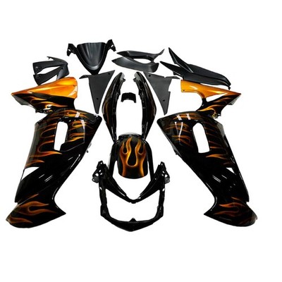 US Bodywork Fairings for Kawasaki EX650C Ninja 650R 2006 07 2008 ABS Fairing Kit
