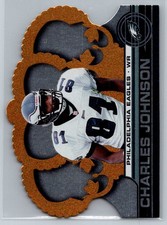 💎2001 Pacific Crown Royale Football #104 Charles Johnson - Eagles💎