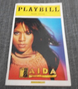PLAYBILL AIDA JULY 2004 PALACE THEATRE