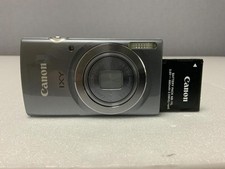 Canon IXY 150 Gray Compact Digital Camera Tested Working Seller Japan