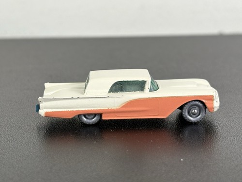 Matchbox No. 75A Ford Thunderbird - BRAND NEW - rare mid- blue base SPW - D box - Picture 6 of 16