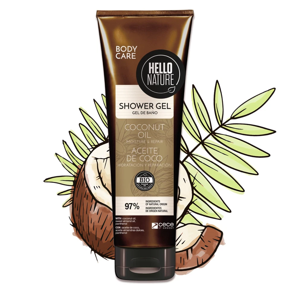 Duschgel mit Kokosöl BIO Sanfte Reinigung & Pflege Körperpflege Naturkosmetik - Bild 1 von 4