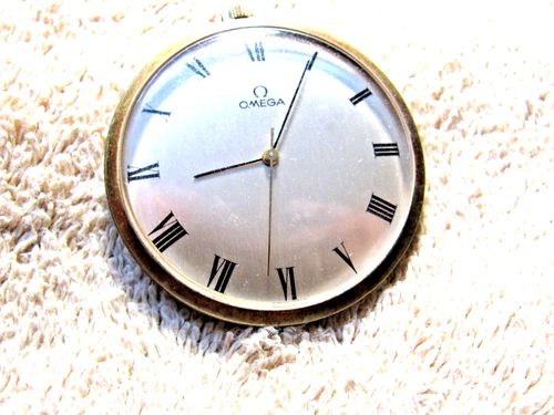 OMEGA Men’s Pocket Watch Manual Cal.601 17 Jewels Vintage, 20 microns gold