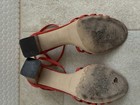 Sclarandis Anita Red Suede Sandals 10 — photo 6