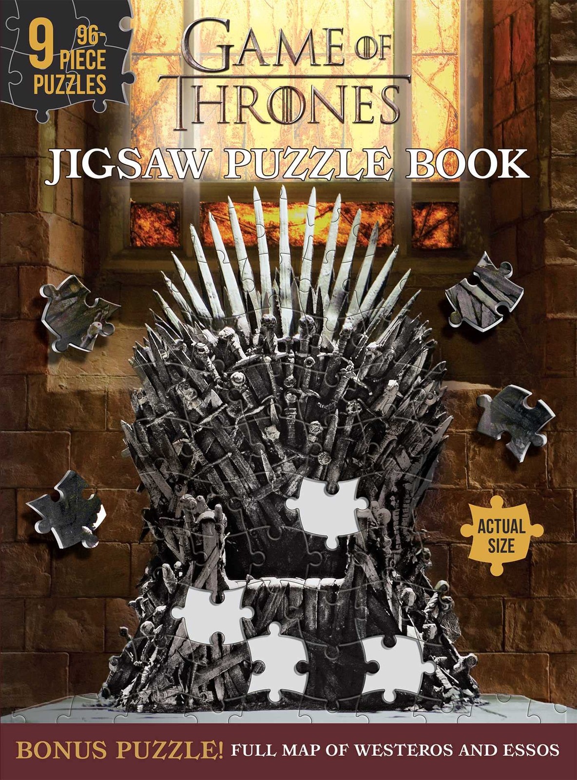 Game of Thrones Jigsaw Puzzle Book by Bill Scollon and Barbara Montini (2022, Hardcover)-image