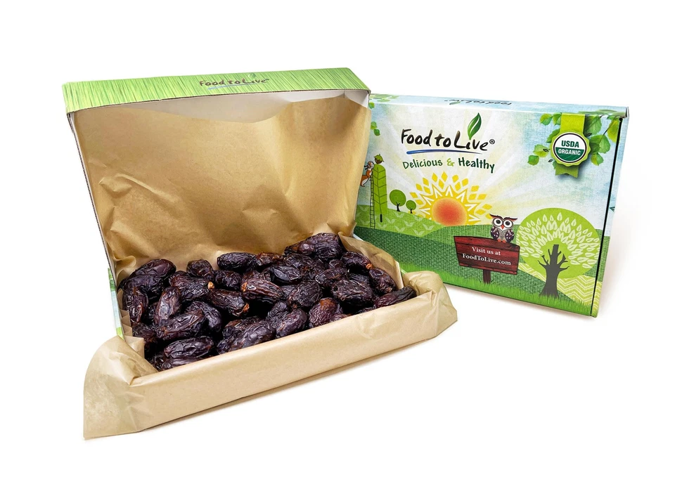 Organic Medjool Dates - Non-GMO, Raw, Vegan - by Food To Live - Image 4 of 4