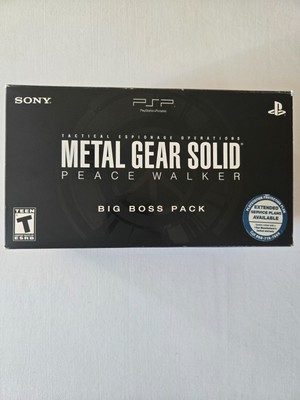 PlayStation Portable (PSP-3001) Metal Gear Solid Peace Walker / Big Boss Pack
