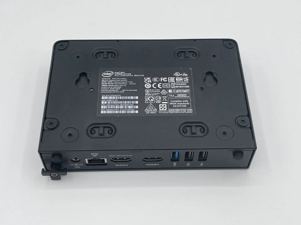Intel NUC8CCHB Mini PC Intel Celeron N3350 1.1Ghz 4GB RAM 64GB EMMC LinuxLite7.4 - Image 4 of 4