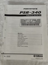 Aus einer Auflösung: Yamaha Portatone PSR-340 Service Manual