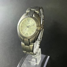 Seiko 8F32-0040 Perpetual Calendar Titanium Watch Tested Used