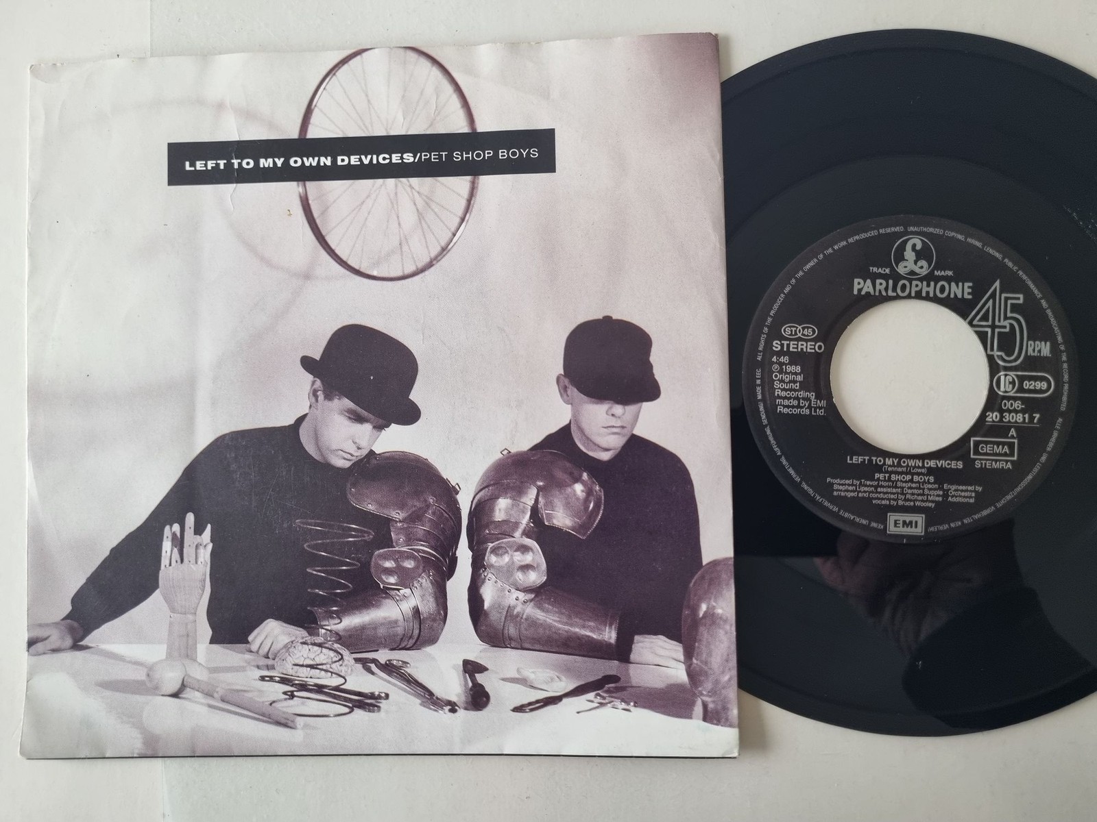 Pet Shop Boys - Left To My Own Devices 7'' Vinyl Europe