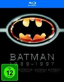 Batman 1-4 [Blu-ray] [4 Blu-rays] von Burton, Tim, S... | DVD | Zustand sehr gut - Bild 1 von 2