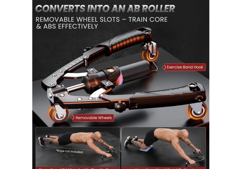 Twister Exerciseur – Appareil De Musculation Pectoraux/bras, Réglable 22-440 Lbs