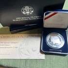 1995 P Special Olympics World Games Commemorative Proof Silver Dollar with COA — photo 1