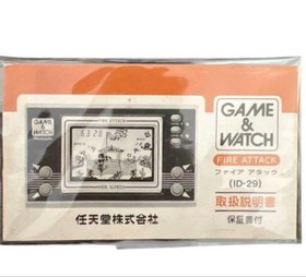 gamewatch Finished Products Nintendo Game Watch Fire Attack Id-29 Japan