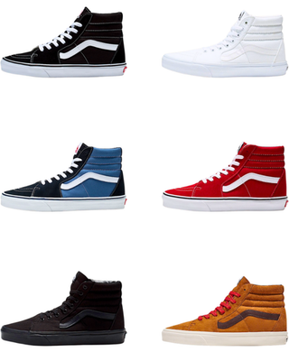 #ad Vans Sk8 Hi Original Unisex Classic High Top Skate Shoes $64.36