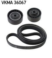 Skf Vkma 36067 Keilrippenriemensatz FüR Dacia Passend FüR Nissan Renault