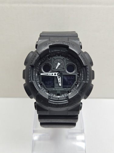 Casio G Shock Mens Black Analog Digital 200M Chronograph Sport Watch New Battery Casio G Shock Mens Black Analog Digital 200M Chronograph Sport Watch New Battery