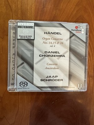 Daniel Chorzempa - Handel Organ Concertos Nos. 14, 15, 16 Vol. 4 J. Schroeder CD