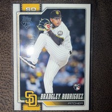 2026 Topps Series 1 Baseball #42 Bradley Rodriguez(RC) San Diego Padres