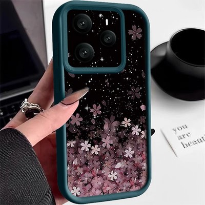 Für Xiaomi Redmi Note 14 13 12 Pro 14T 13T Pro Graduelle Kirschblüte Hülle Cover