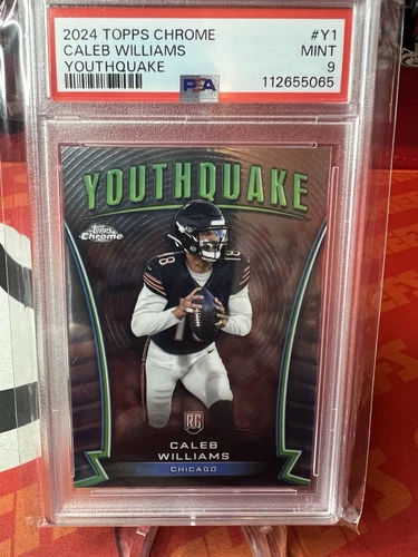 2024 Topps Chrome - Youthquake Caleb Williams #Y-1 (RC) PSA 9