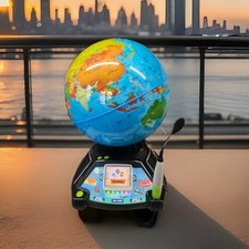 LeapFrog Magic Adventures Globe Interactive Talking World Globe + Pen