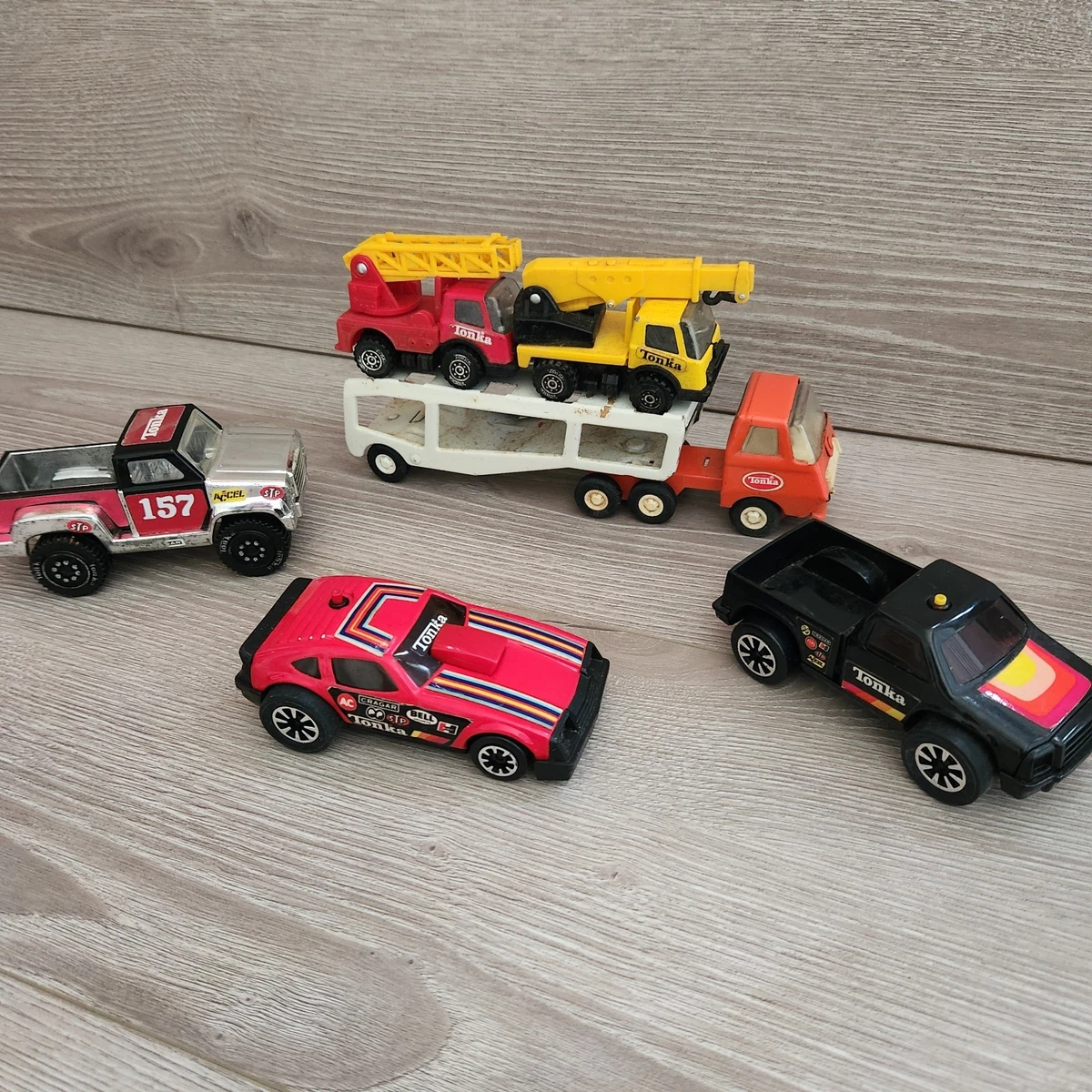 Tonka Jeep Multi-Color Vintage Manufacture Diecast Cars, Trucks