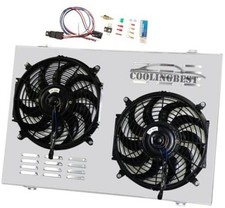 Aluminum Radiator Shroud Fan for Buick 1971-1990 Chevy Chevelle fan and shroud