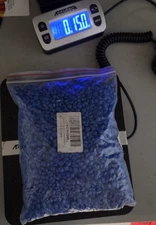 Injection Wax Beads for Jewelry Casting Blue, 15oz