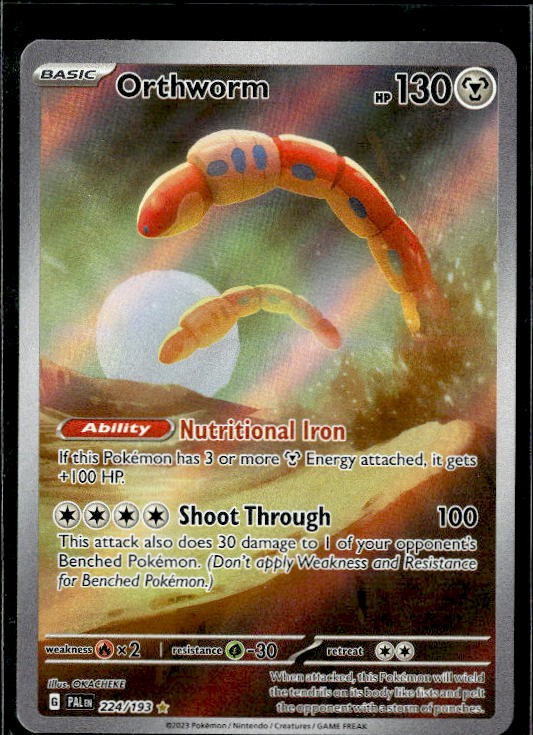 SV02: Paldea Evolved #224/193 Orthworm