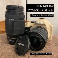 PENTAX K x Double Zoom Kit Digital Single Lens Reflex Pentax