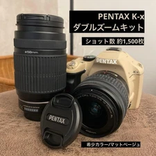 PENTAX K x Double Zoom Kit Digital Single Lens Reflex Pentax