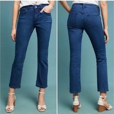 Pilcro Anthropologie High Rise Bootcut Jeans Dark Wash Size 30