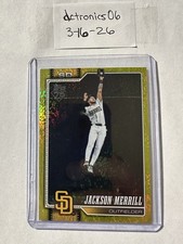2026 Topps Series 1-Gold Sand Jackson Merrill San Diego Padres#229 Baseball /399