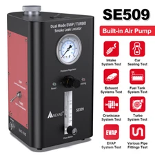 NEXAS SE509 EVAP Smoke Machine Car Leak Detector Pipe Vacuum Leak Diagnostic Kit